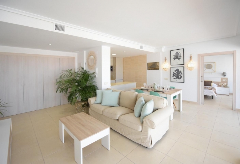 Apartamento de 1 dormitorio con vistas al mar a la venta en Xeresa – Costa Blanca Norte