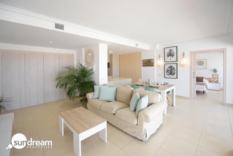Apartamento de 1 dormitorio con vistas al mar a la venta en Xeresa – Costa Blanca Norte