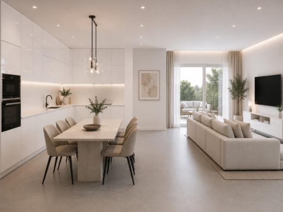 Villa adosada de 3 dormitorios con solarium y piscina privada a la venta en el Country Club de Mazarrón