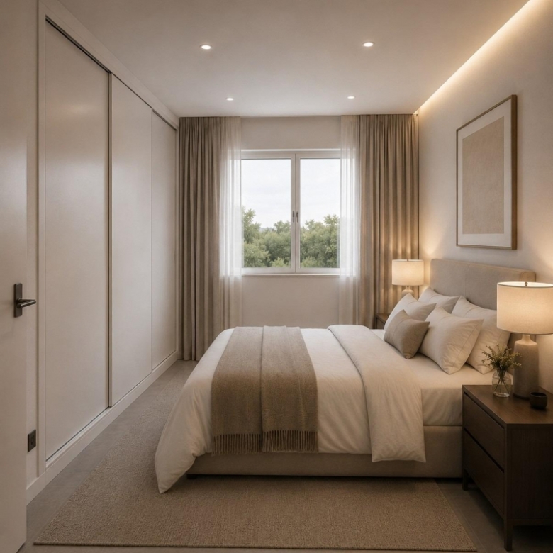 Villa adosada de 3 dormitorios con solarium y piscina privada a la venta en el Country Club de Mazarrón
