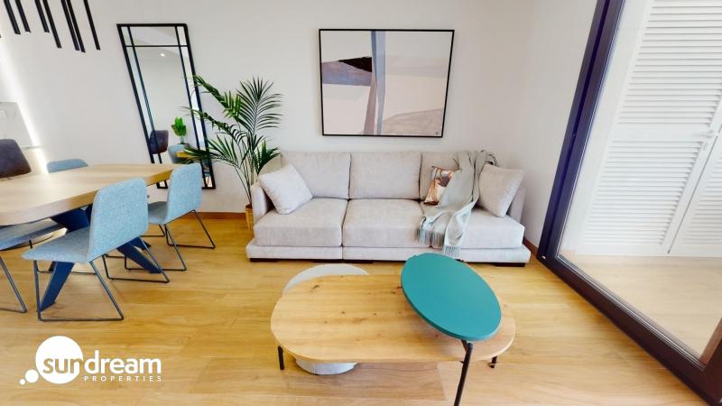 Bungalow de planta baja con 2 dormitorios y 2 amplias terrazas en Los Balcones(Torrevieja)