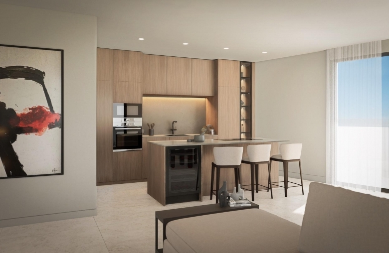 Apartamento de 2 dormitorios a solo 3 minutos de la playa a la venta en Calpe