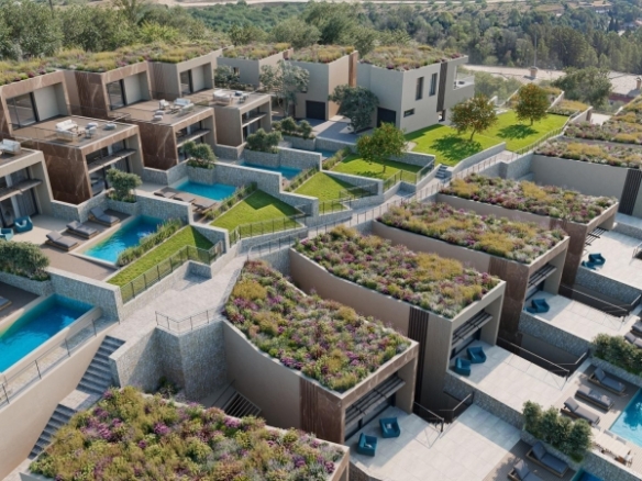 Exclusivas Villas de Lujo con piscina privada, garaje y Vistas al Mar en La Nucía