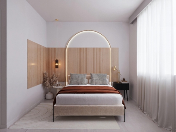 Bungalow de planta alta con 3 dormitorios y solarium privado en San Miguel de Salinas