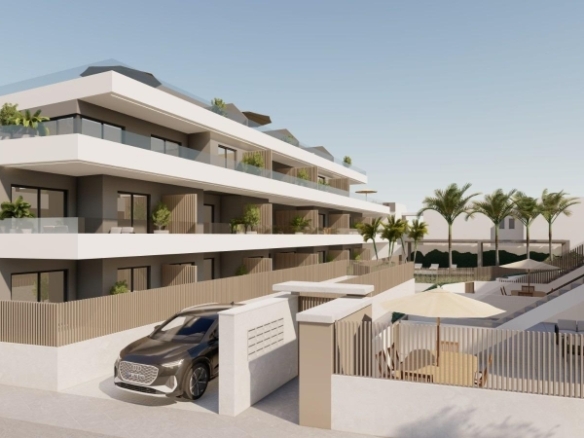 Apartamento moderno de 2 dormitorios a 3km de la playa a la venta en Pilar de la Horadada
