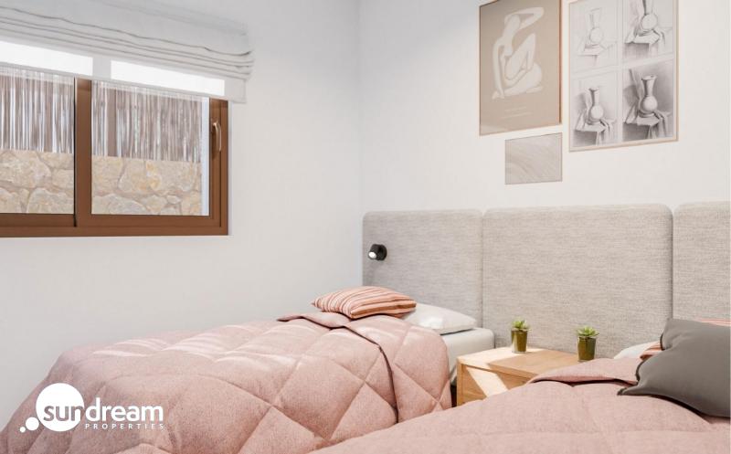 Villa independiente en una planta de 3 dormitorios con excelentes vistas panorámicas en Balcón de Finestrat