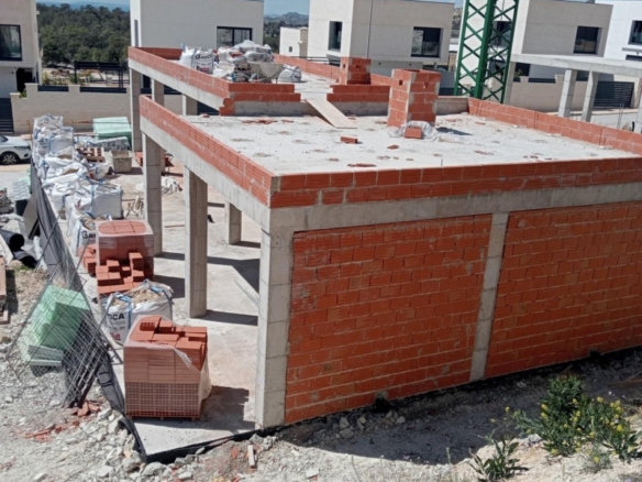 Villa independiente en una planta de 3 dormitorios con excelentes vistas panorámicas en Balcón de Finestrat