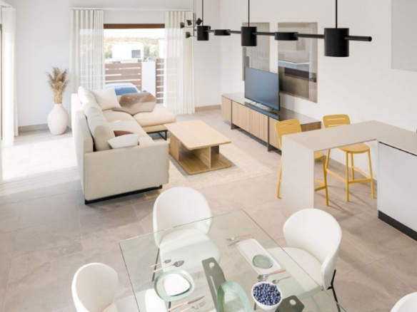Villa independiente en una planta de 3 dormitorios con excelentes vistas panorámicas en Balcón de Finestrat