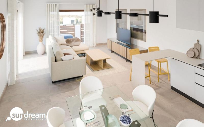 Villa independiente en una planta de 3 dormitorios con excelentes vistas panorámicas en Balcón de Finestrat