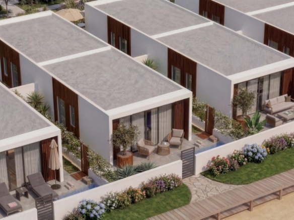 Apartamento turístico de lujo de 1 dormitorio con playa privada en primera línea de Vera Playa-Almería