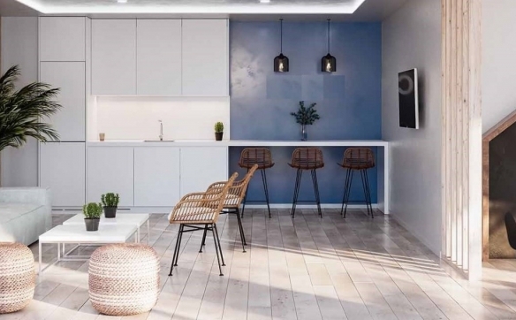 Ático de 3 dormitorios a la venta a tan solo 800m de la playa del centro y del puerto en Jávea