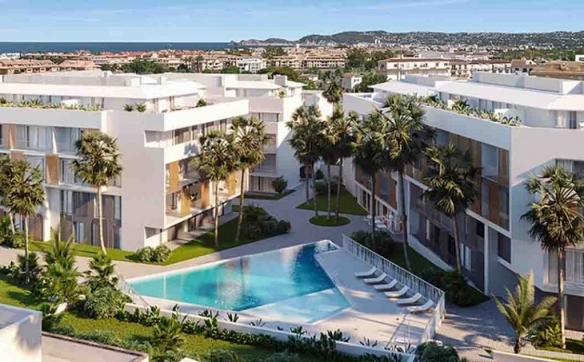 Ático de 3 dormitorios a la venta a tan solo 800m de la playa del centro y del puerto en Jávea