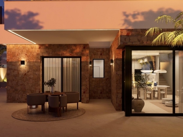 Villa de lujo con 4 dormitorios y piscina privada con jacuzzi a la venta en San Pedro del Pinatar
