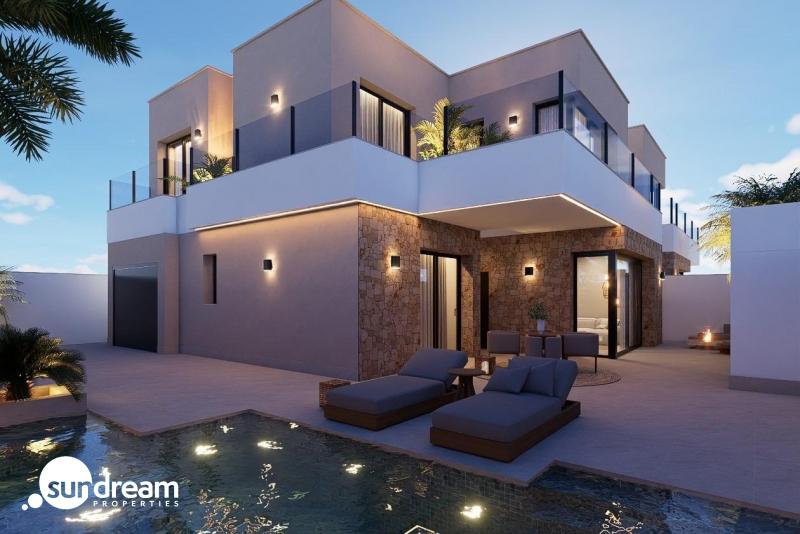 g_43200-21-2 Villa de lujo con 4 dormitorios y piscina privada con jacuzzi a la venta en San Pedro del Pinatar