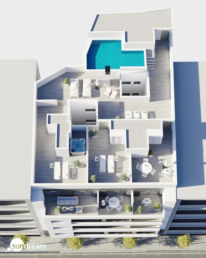 Apartamento de 3 dormitorios a un paso de la Playa del Cura(Torrevieja)