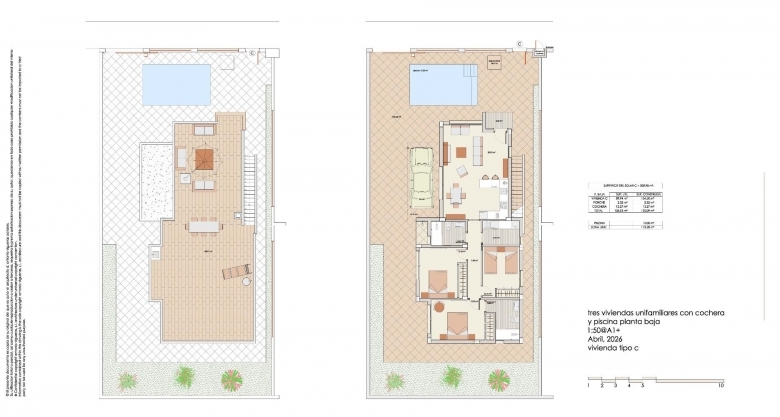 Exclusiva villa de 3 dormitorios con piscina privada a la venta cerca de la playa en Los Alcázares