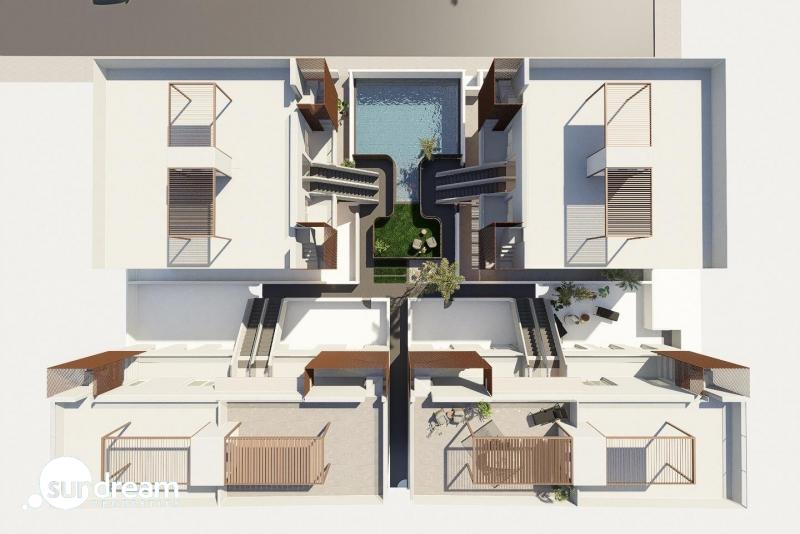g_43231-8-10 Apartamento de planta baja con 3 dormitorios y piscina comunitaria a la venta en Pilar de la Horadada