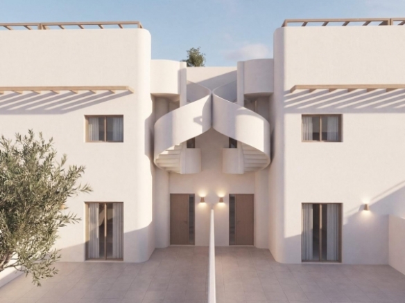 Bungalow de planta baja de 2 dormitorios con piscina privada a la venta en Pilar de la Horadada