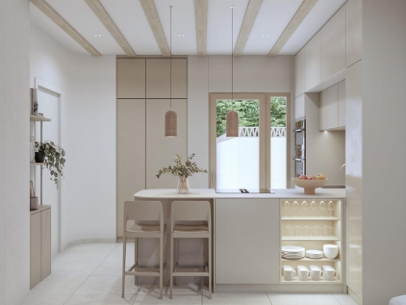 Bungalow de planta baja de 2 dormitorios con piscina privada a la venta en Pilar de la Horadada