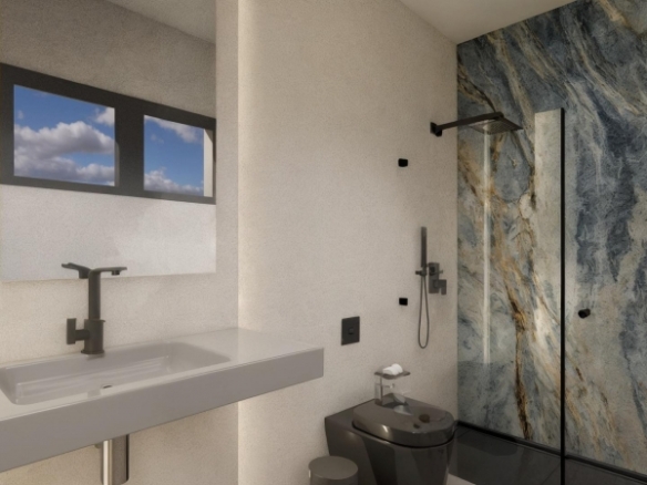 Villa independiente de nueva construcción con 4 dormitorios y piscina privada en Los Montesinos(Alicante)
