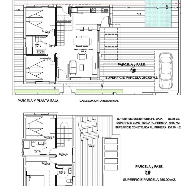 Villa independiente de nueva construcción con 4 dormitorios y piscina privada en Los Montesinos(Alicante)