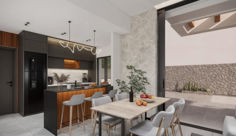 Villa independiente de nueva construcción con 4 dormitorios y piscina privada en Los Montesinos(Alicante)