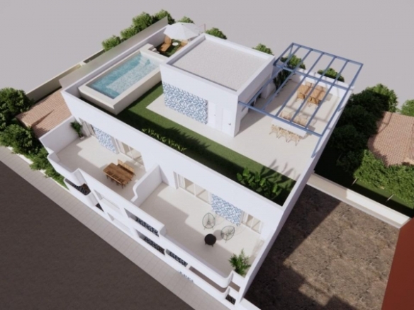 Apartamento de 1 dormitorio de planta baja a la venta a 140 m de la playa en Torre de la Horadada