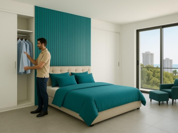 Apartamento turístico de 1 dormitorio cerca de la playa en Lo Pagán a la venta en San Pedro del Pinatar