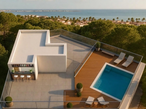 Apartamento turístico de 1 dormitorio cerca de la playa en Lo Pagán a la venta en San Pedro del Pinatar