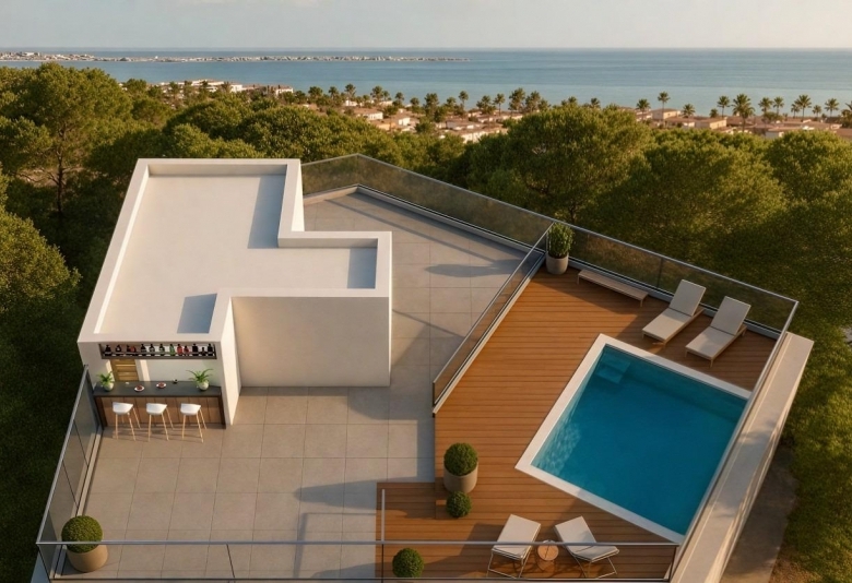 Apartamento turístico de 1 dormitorio cerca de la playa en Lo Pagán a la venta en San Pedro del Pinatar