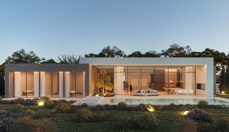 Villa de 3 dormitorios a la venta a pocos minutos del centro y de las playas en Calpe