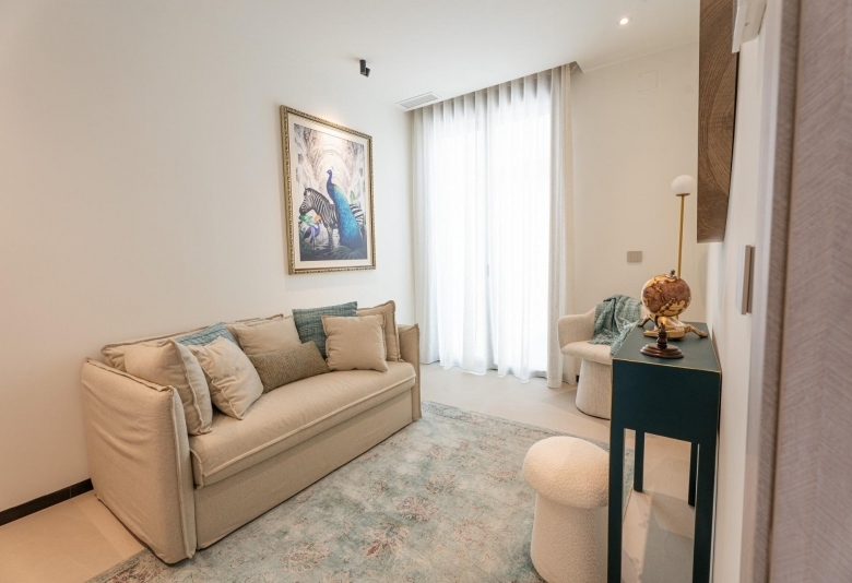 Maginifica villa de nueva construcción con 3 dormitorios en primera línea de campo de golf en La Finca Golf Resort