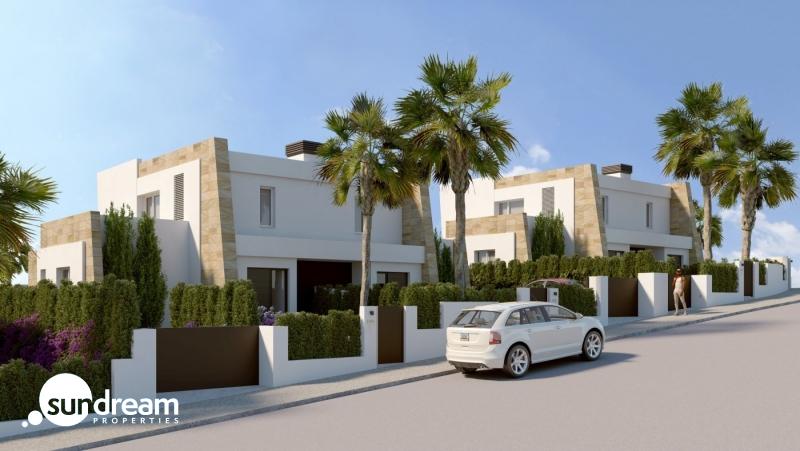 g_43315-22-12 Villa pareada de 3 dormitorios con piscina privada a la venta en La Finca Golf Resort, Algorfa