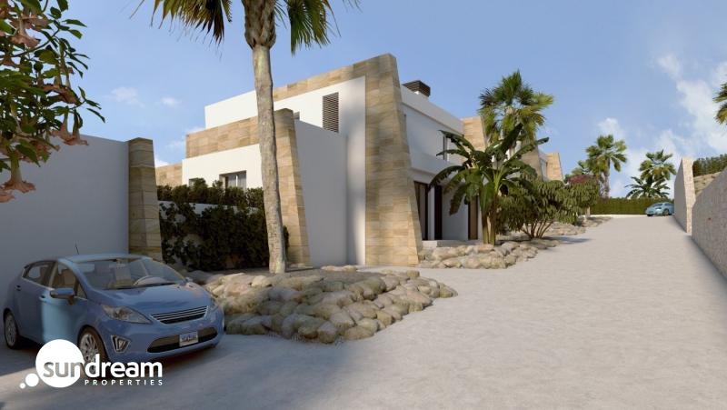 g_43315-22-8 Villa pareada de 3 dormitorios con piscina privada a la venta en La Finca Golf Resort, Algorfa
