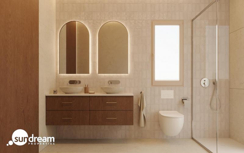 Villa exclusiva en una planta con 4 dormitorios y piscina privada a la venta en Polop(Alicante)