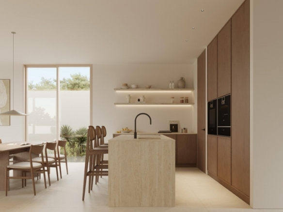 Villa exclusiva en una planta con 4 dormitorios y piscina privada a la venta en Polop(Alicante)