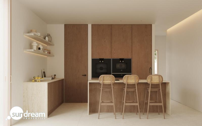 Villa exclusiva en una planta con 4 dormitorios y piscina privada a la venta en Polop(Alicante)