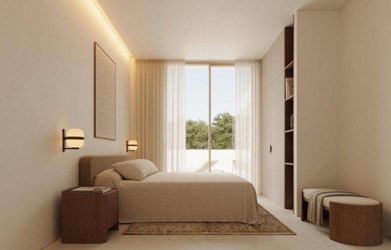 Villa exclusiva en una planta con 4 dormitorios y piscina privada a la venta en Polop(Alicante)