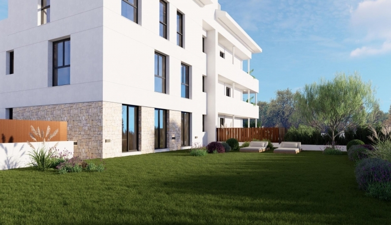 Apartamento moderno de 3 dormitorios a solo 100 metros del mar a la venta en Jávea(Alicante)