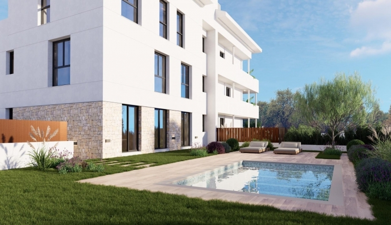 Apartamento moderno de 3 dormitorios a solo 100 metros del mar a la venta en Jávea(Alicante)