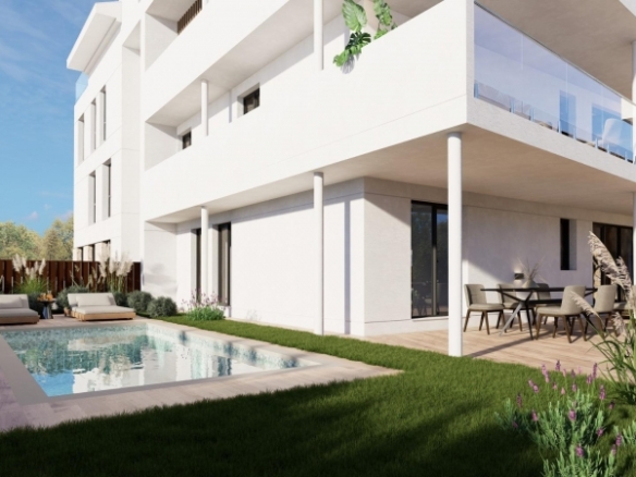 Apartamento moderno de 3 dormitorios a solo 100 metros del mar a la venta en Jávea(Alicante)