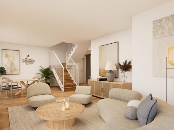 Apartamento moderno de 3 dormitorios a solo 100 metros del mar a la venta en Jávea(Alicante)