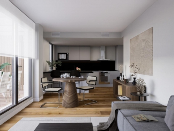 Apartamento moderno de 3 dormitorios a solo 100 metros del mar a la venta en Jávea(Alicante)