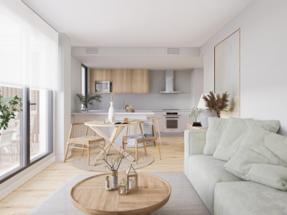 Apartamento moderno de 3 dormitorios a solo 100 metros del mar a la venta en Jávea(Alicante)