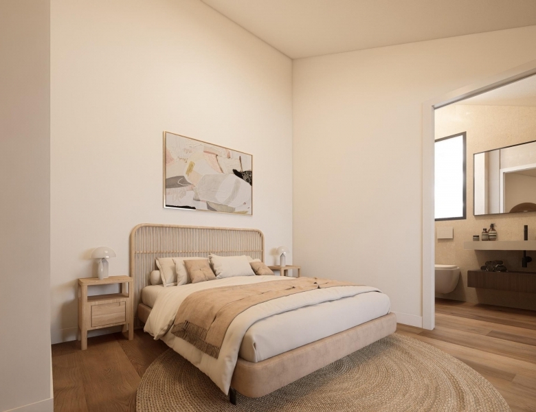 Apartamento moderno de 3 dormitorios a solo 100 metros del mar a la venta en Jávea(Alicante)