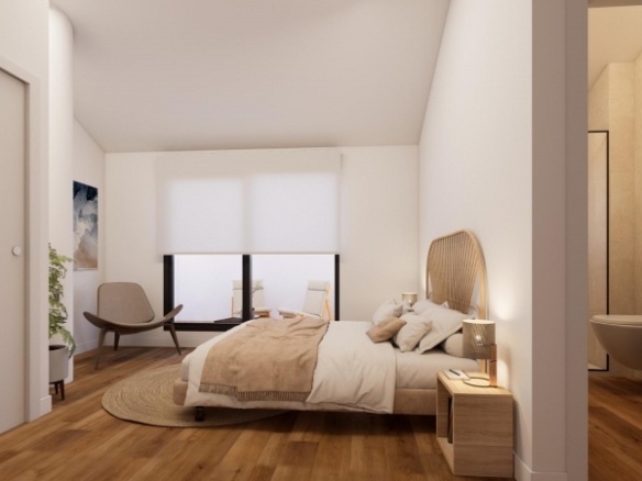 Apartamento moderno de 3 dormitorios a solo 100 metros del mar a la venta en Jávea(Alicante)