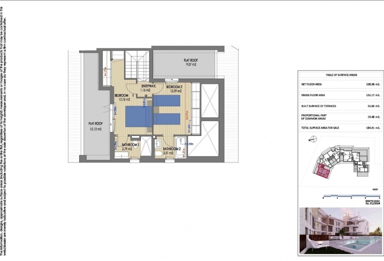 Ático Dúplex con 4 dormitorios y gran terraza muy cerca del mar a la venta en Jávea(Alicante)