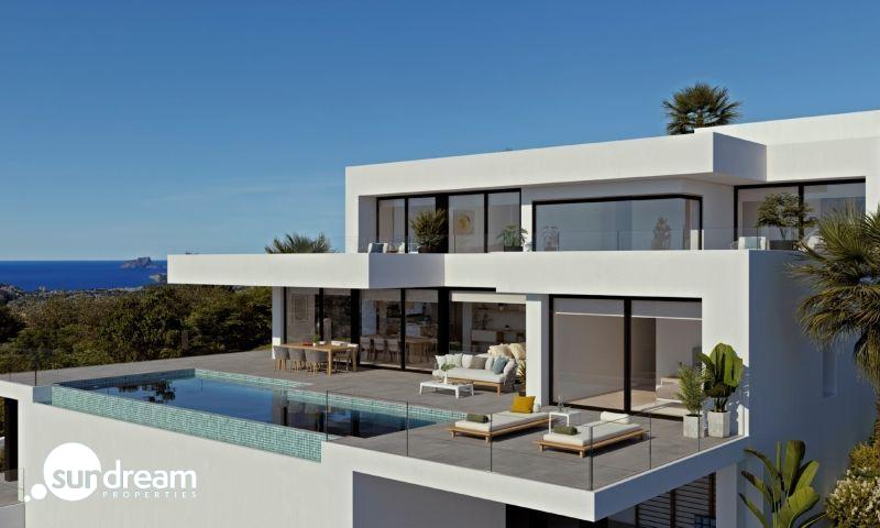 g_43343-3-2 Villa de lujo de 4 dormitorios con piscina infinity y vistas al mar a la venta en Benitachell