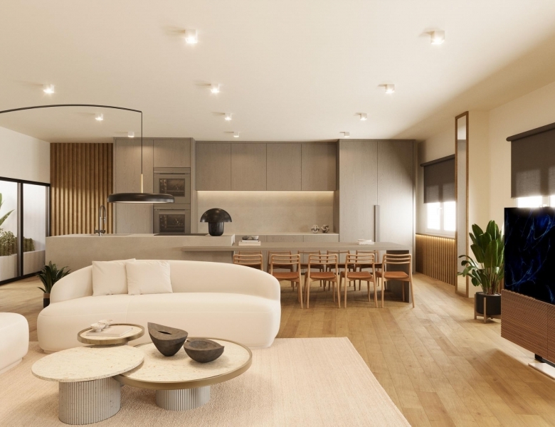 Moderno apartamento de 3 dormitorios a 300 metros de la playa en Águilas (Murcia).