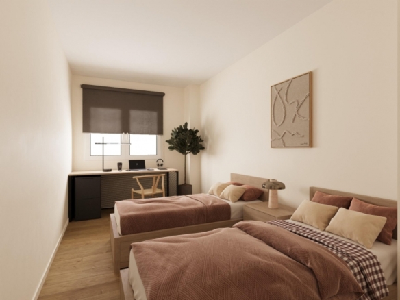 Moderno apartamento de 3 dormitorios a 300 metros de la playa en Águilas (Murcia).
